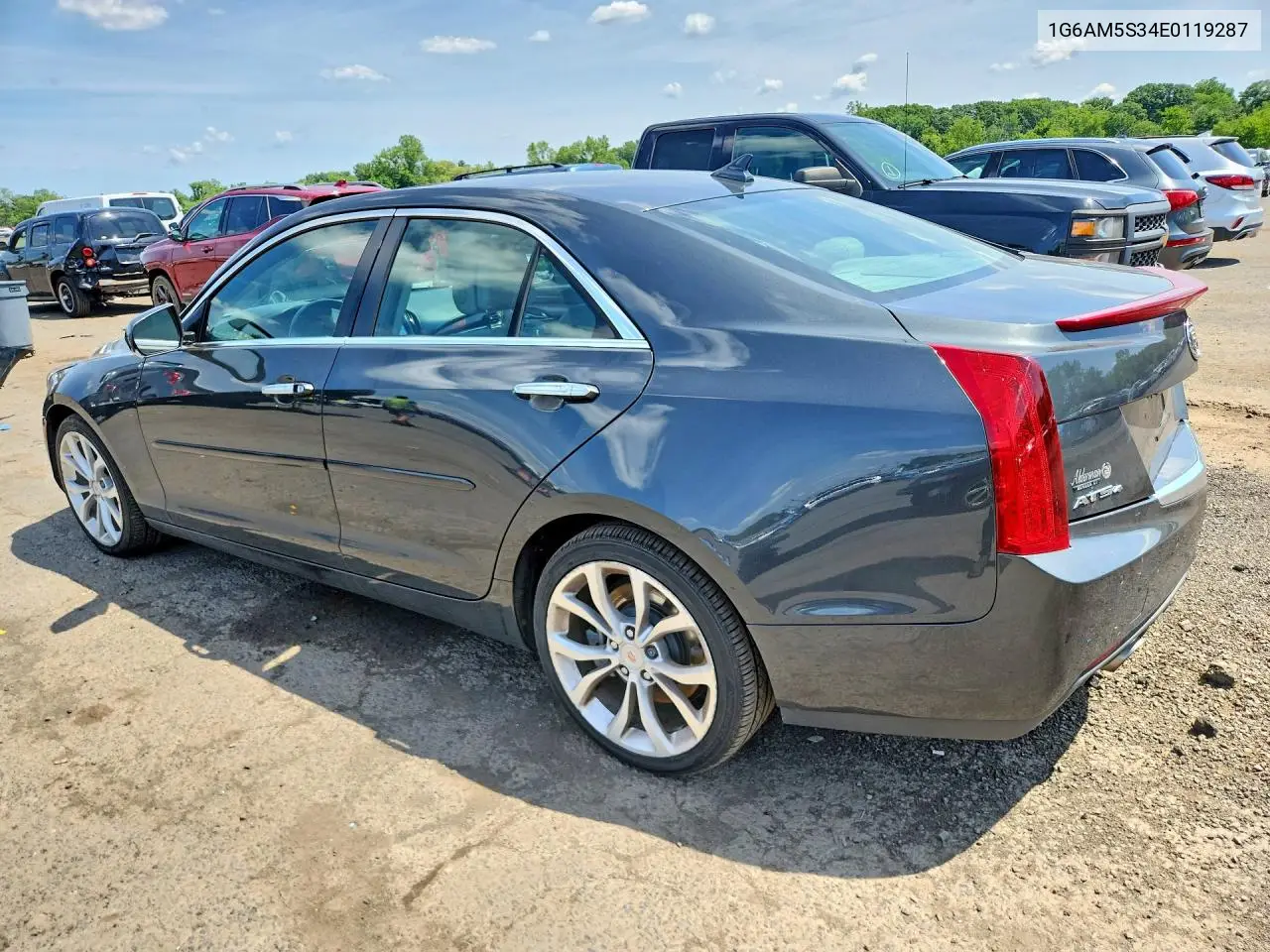 2014 Cadillac Ats Premium VIN: 1G6AM5S34E0119287 Lot: 61891276