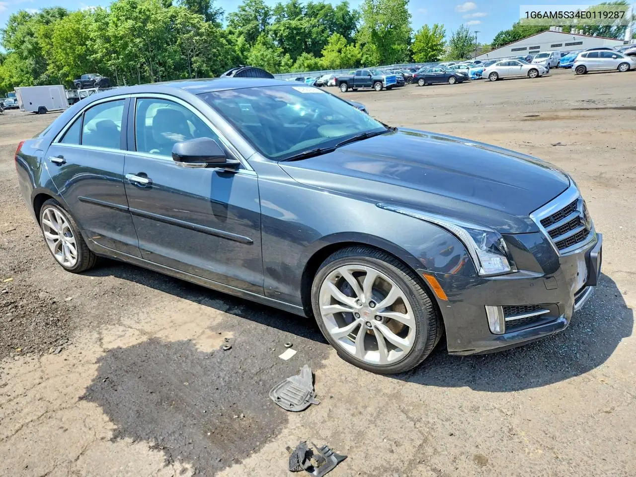 2014 Cadillac Ats Premium VIN: 1G6AM5S34E0119287 Lot: 61891276
