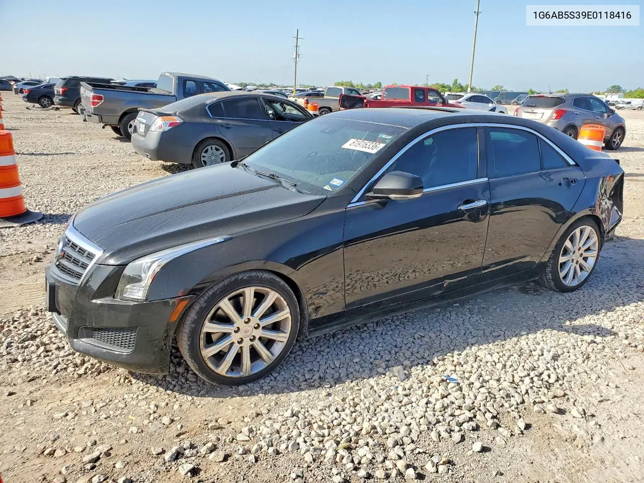 2014 Cadillac Ats Luxury VIN: 1G6AB5S39E0118416 Lot: 61916336