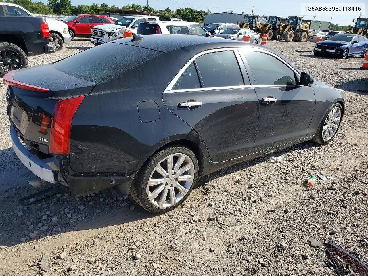 2014 Cadillac Ats Luxury VIN: 1G6AB5S39E0118416 Lot: 61916336