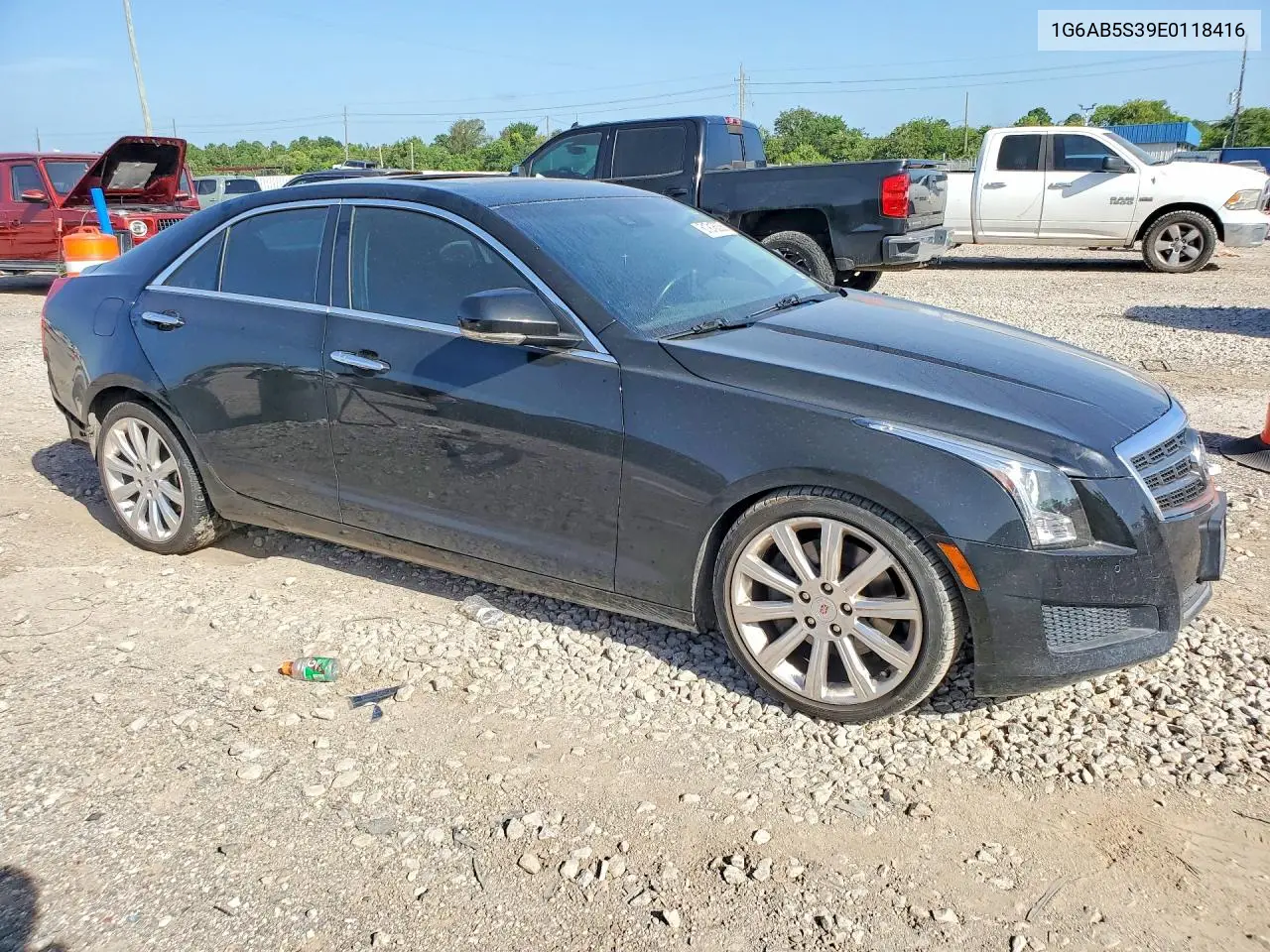 2014 Cadillac Ats Luxury VIN: 1G6AB5S39E0118416 Lot: 61916336