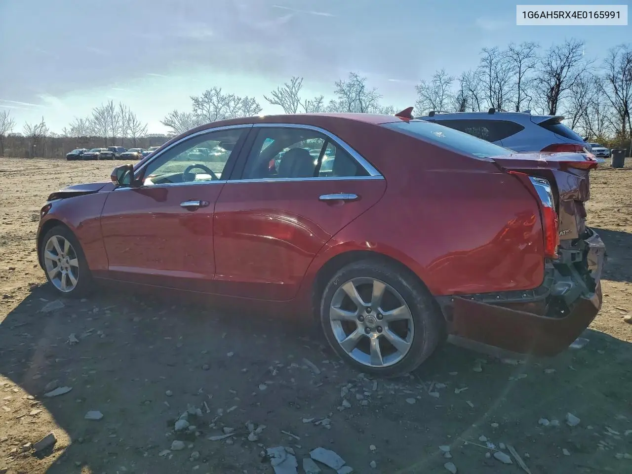 1G6AH5RX4E0165991 2014 Cadillac Ats Luxury