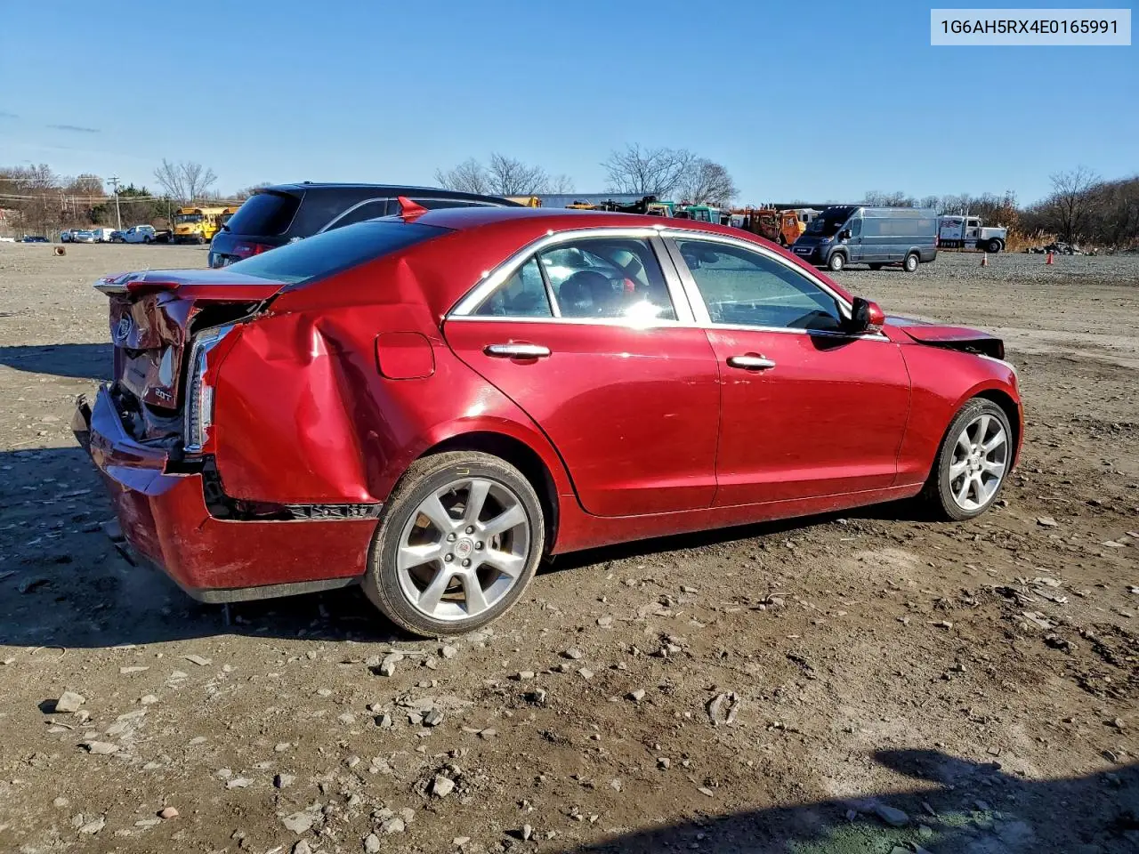 1G6AH5RX4E0165991 2014 Cadillac Ats Luxury