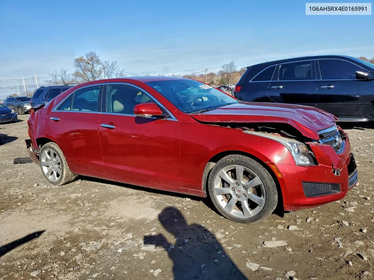 1G6AH5RX4E0165991 2014 Cadillac Ats Luxury