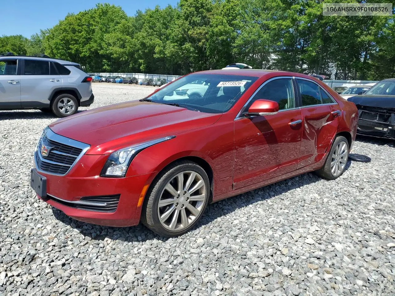 2015 Cadillac Ats Luxury VIN: 1G6AH5RX9F0108526 Lot: 55773526