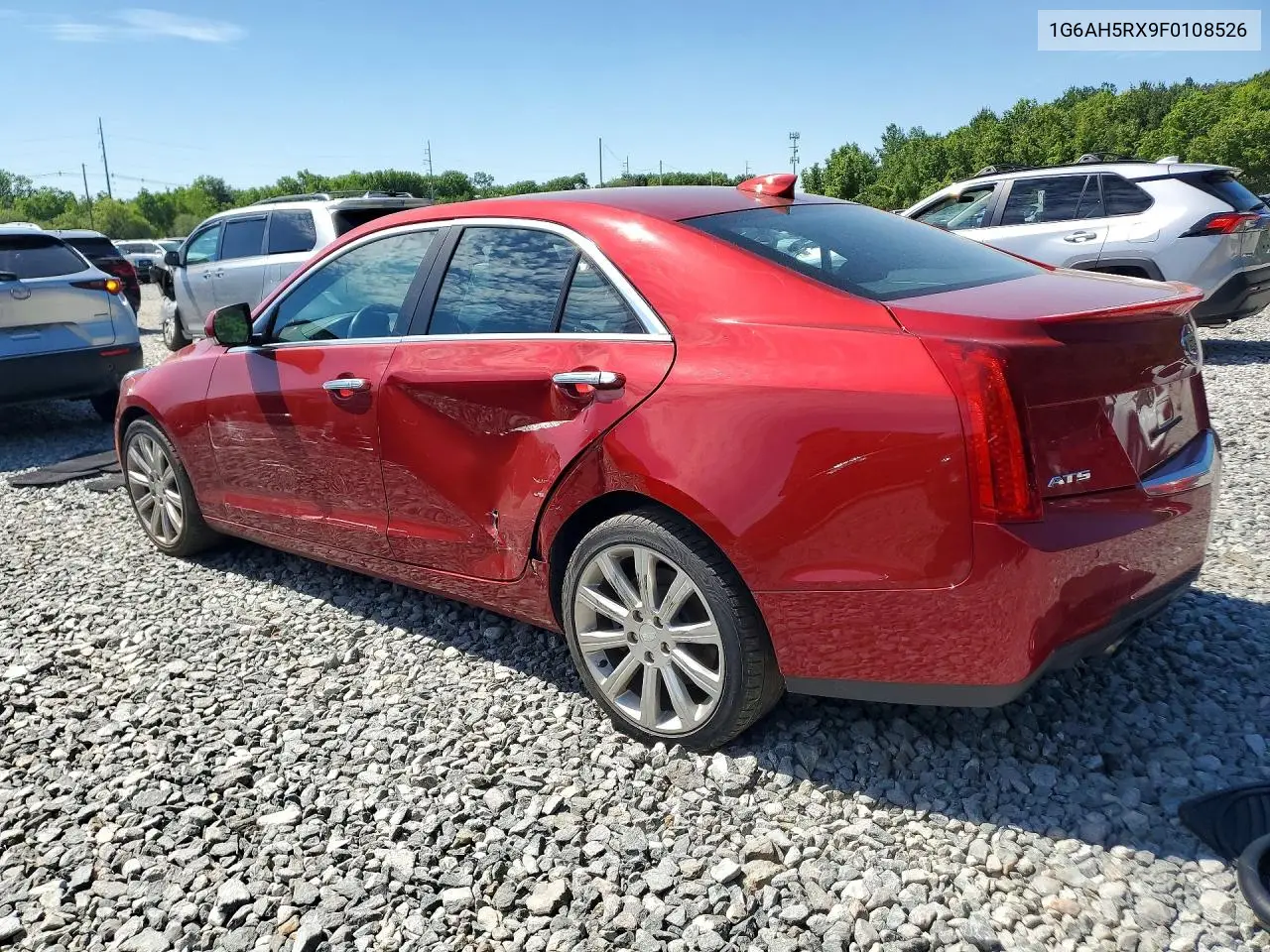 2015 Cadillac Ats Luxury VIN: 1G6AH5RX9F0108526 Lot: 55773526