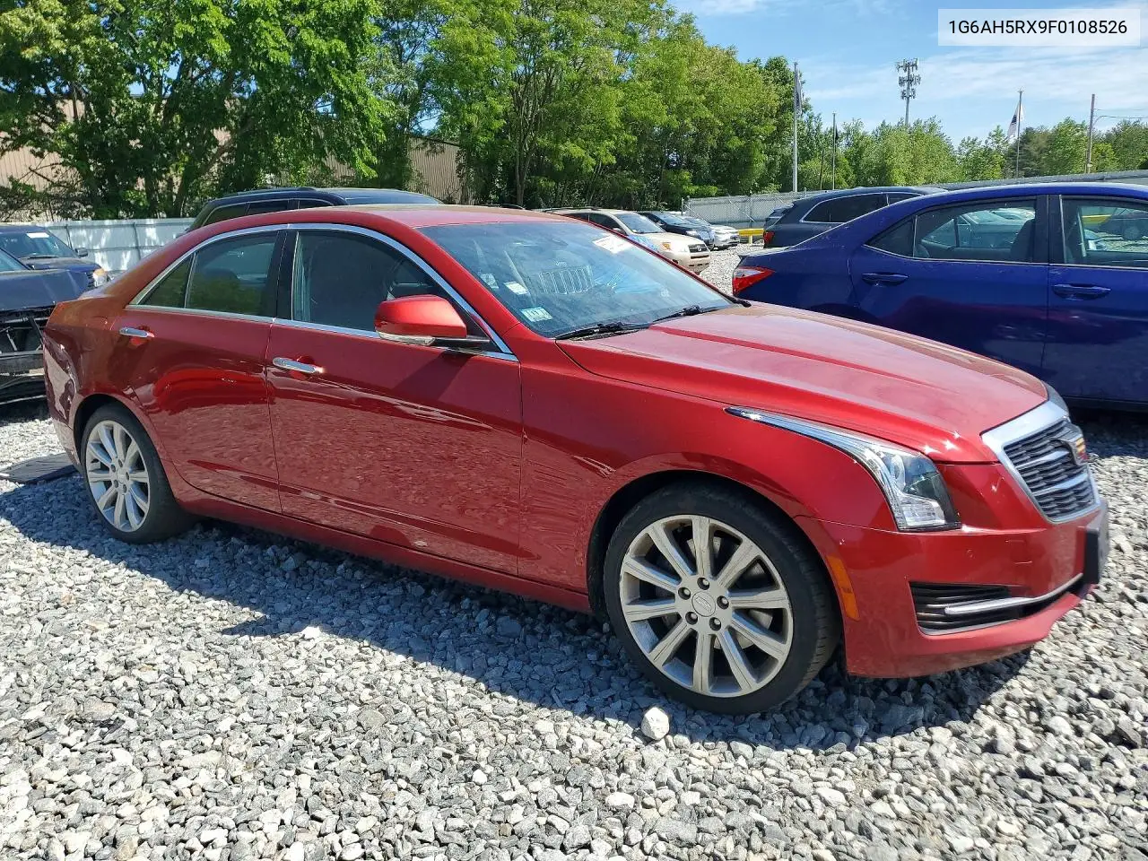 2015 Cadillac Ats Luxury VIN: 1G6AH5RX9F0108526 Lot: 55773526