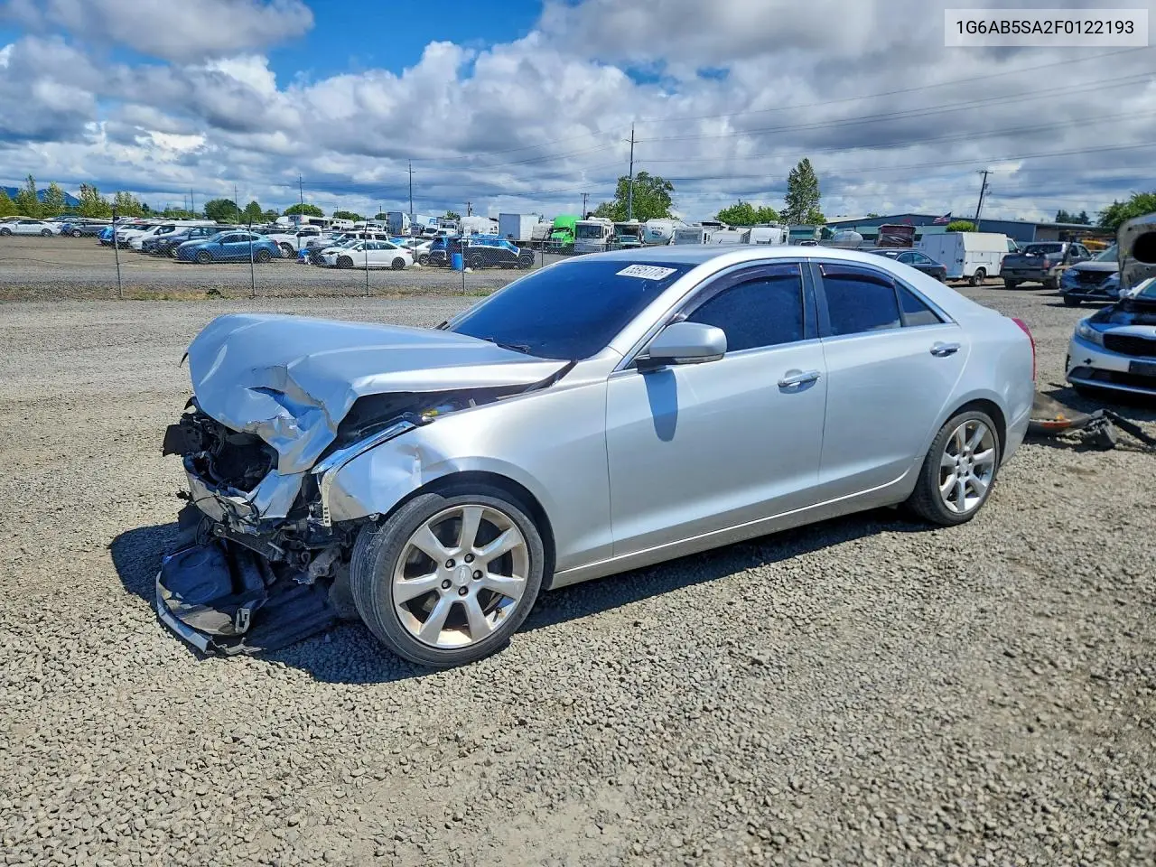 2015 Cadillac Ats Luxury VIN: 1G6AB5SA2F0122193 Lot: 55951176