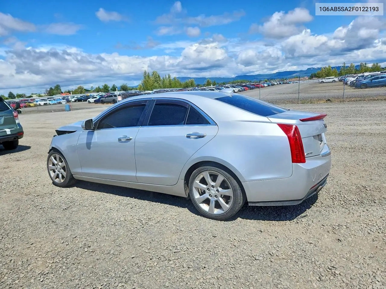 2015 Cadillac Ats Luxury VIN: 1G6AB5SA2F0122193 Lot: 55951176