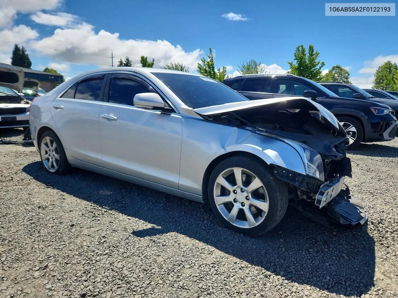 2015 Cadillac Ats Luxury VIN: 1G6AB5SA2F0122193 Lot: 55951176