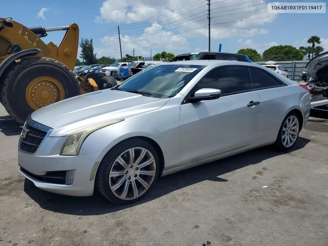 2015 Cadillac Ats Luxury VIN: 1G6AB1RX1F0119417 Lot: 57539926