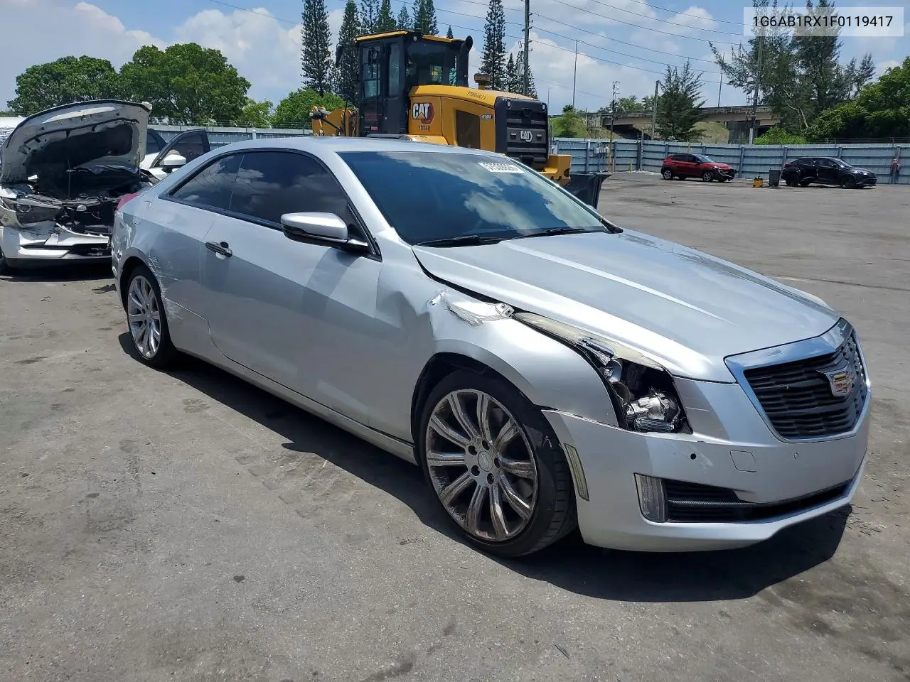 2015 Cadillac Ats Luxury VIN: 1G6AB1RX1F0119417 Lot: 57539926
