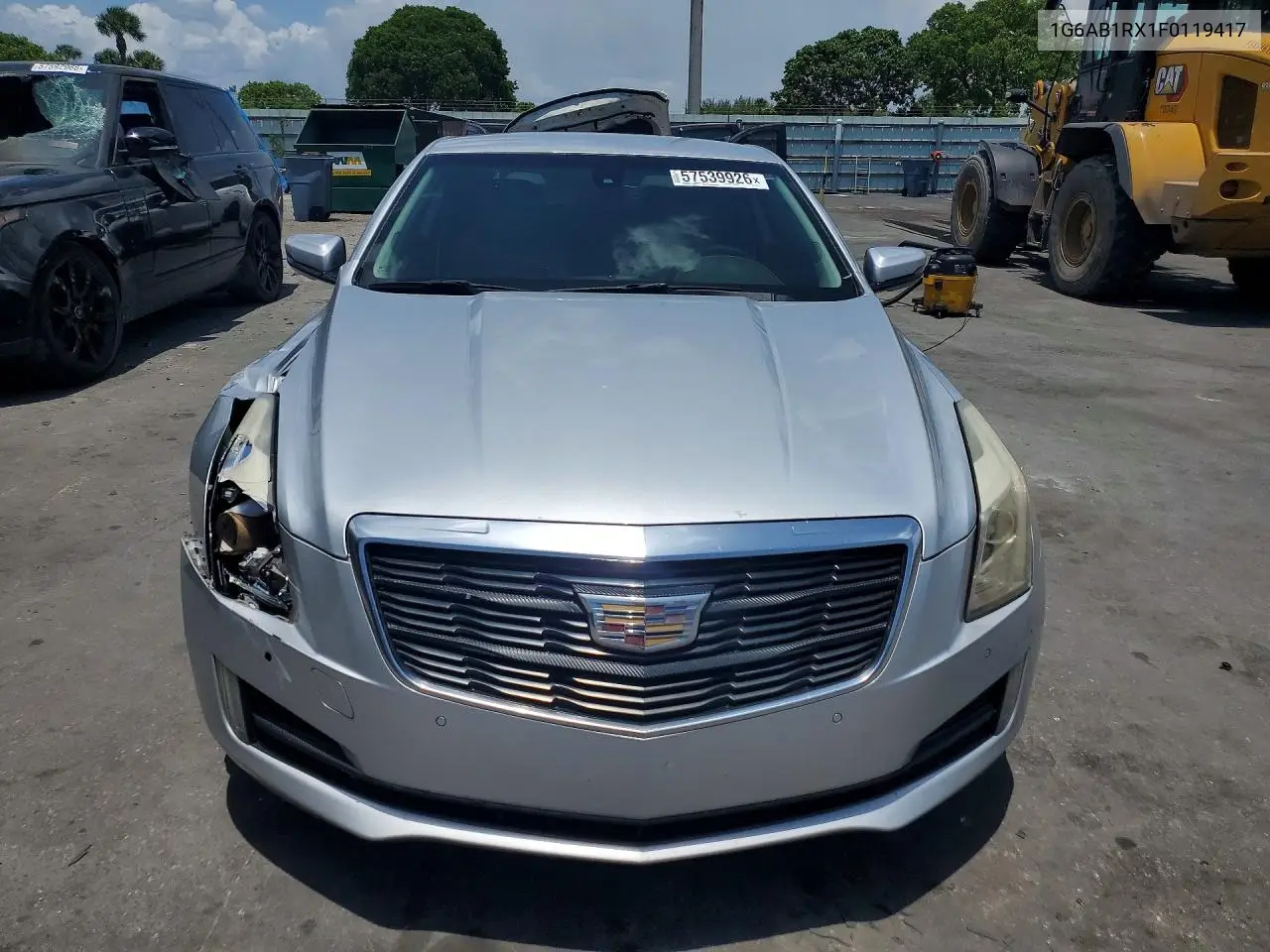 2015 Cadillac Ats Luxury VIN: 1G6AB1RX1F0119417 Lot: 57539926