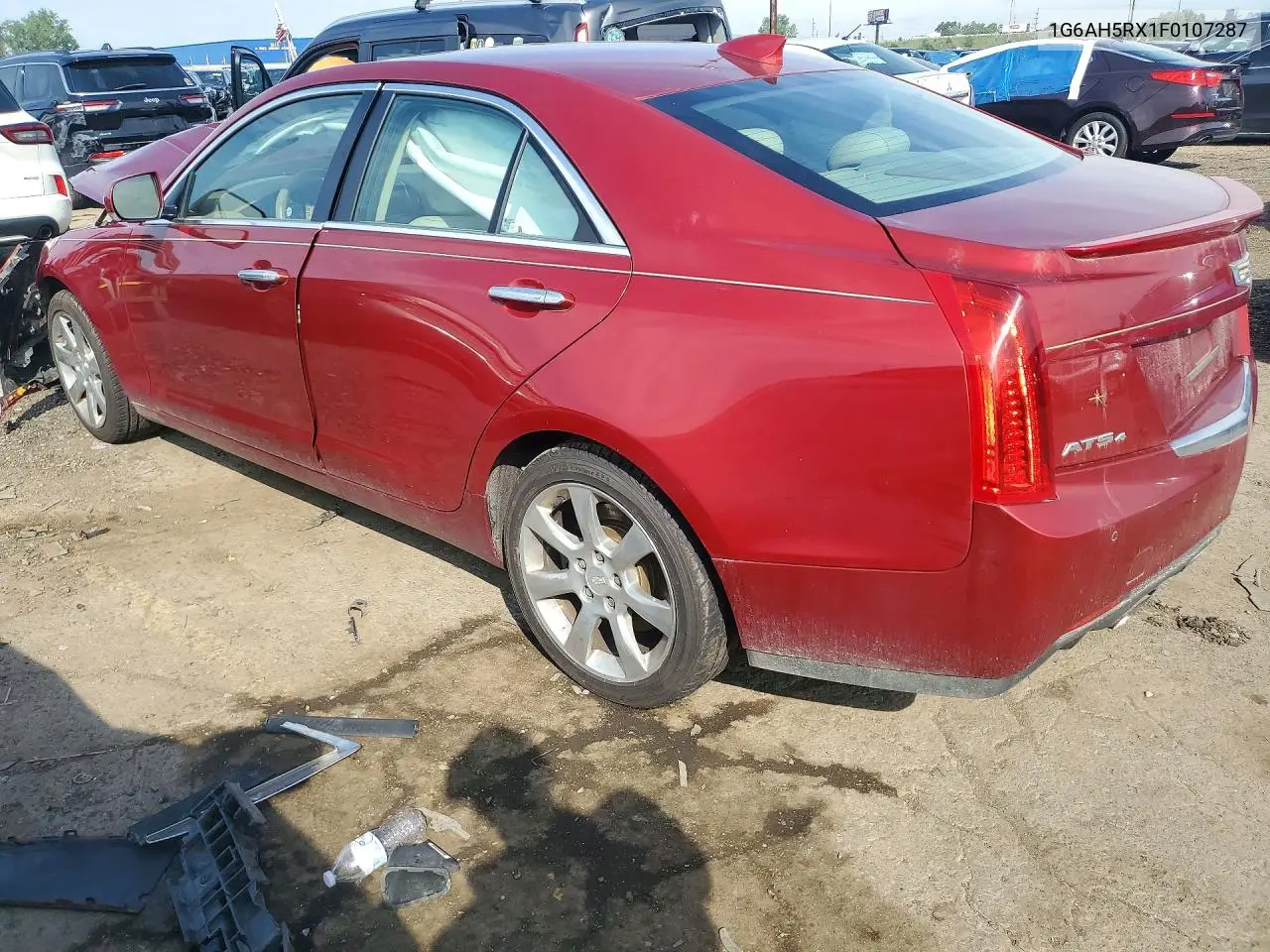 2015 Cadillac Ats Luxury VIN: 1G6AH5RX1F0107287 Lot: 58608326