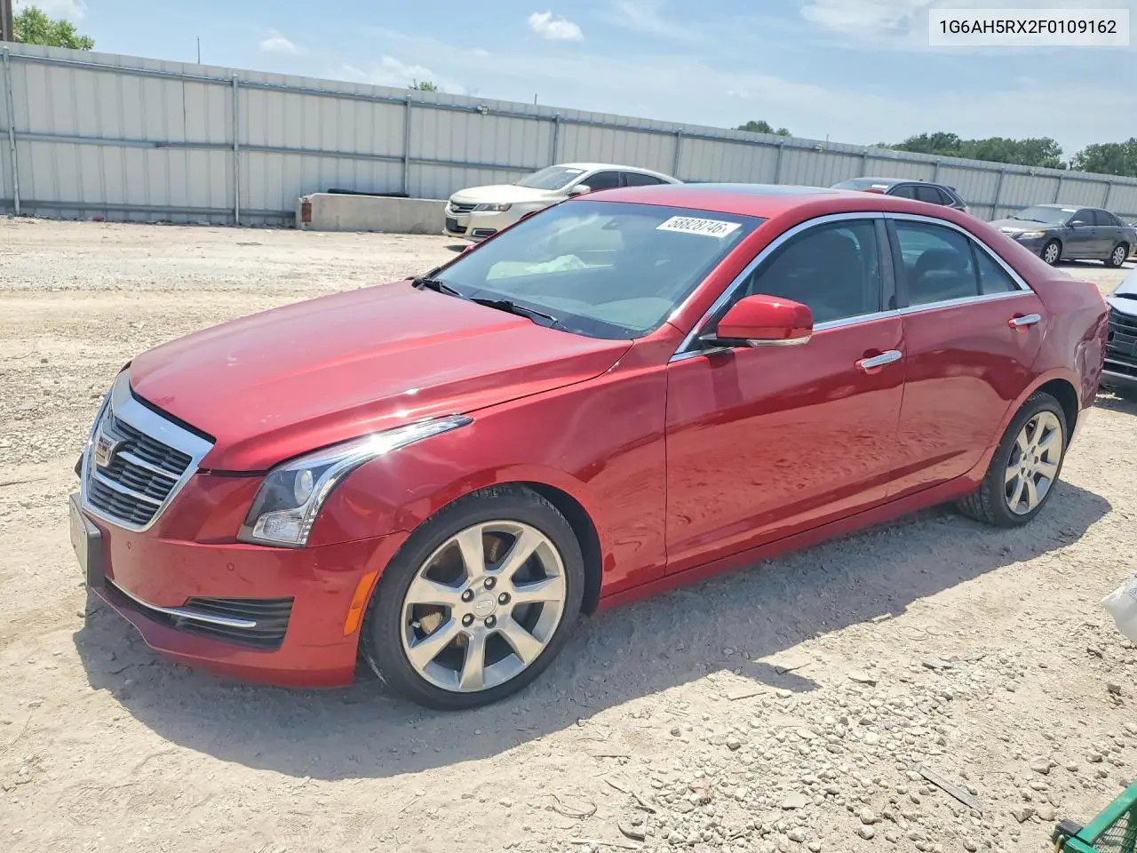 2015 Cadillac Ats Luxury VIN: 1G6AH5RX2F0109162 Lot: 58828746