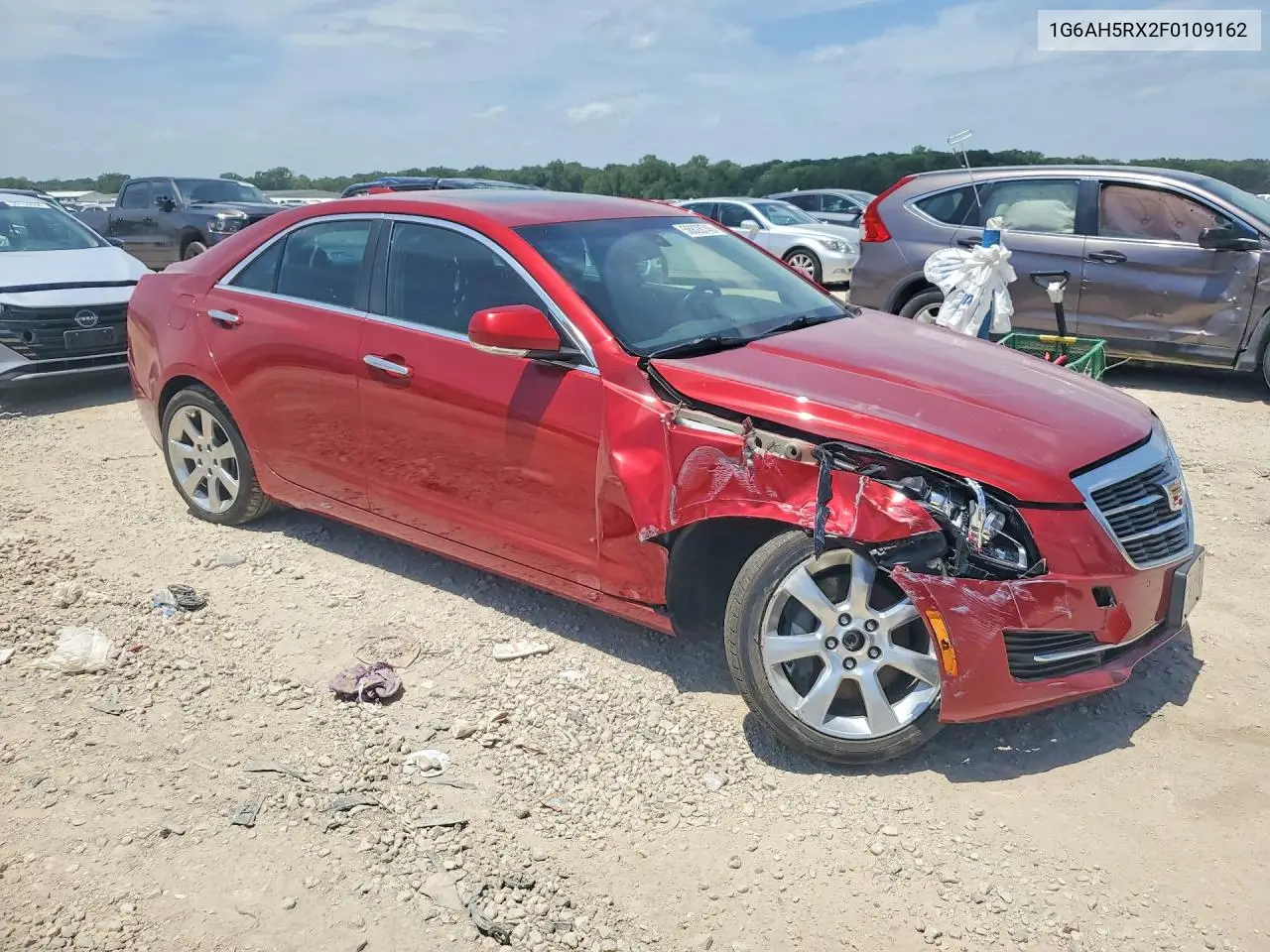 2015 Cadillac Ats Luxury VIN: 1G6AH5RX2F0109162 Lot: 58828746
