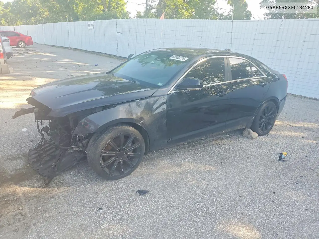 2015 Cadillac Ats Luxury VIN: 1G6AB5RXXF0134280 Lot: 58909216