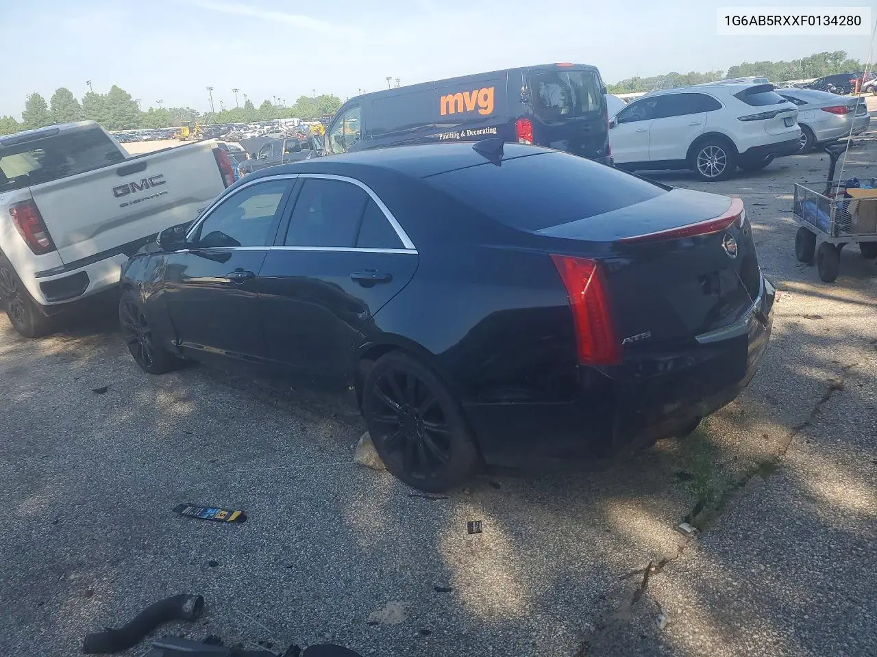 2015 Cadillac Ats Luxury VIN: 1G6AB5RXXF0134280 Lot: 58909216