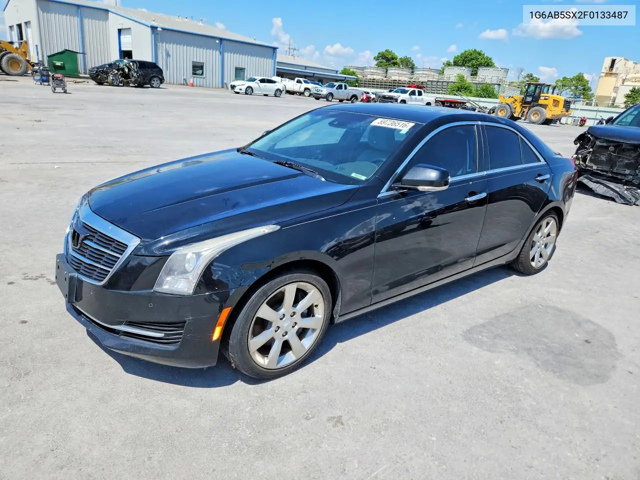 2015 Cadillac Ats Luxury VIN: 1G6AB5SX2F0133487 Lot: 59736516