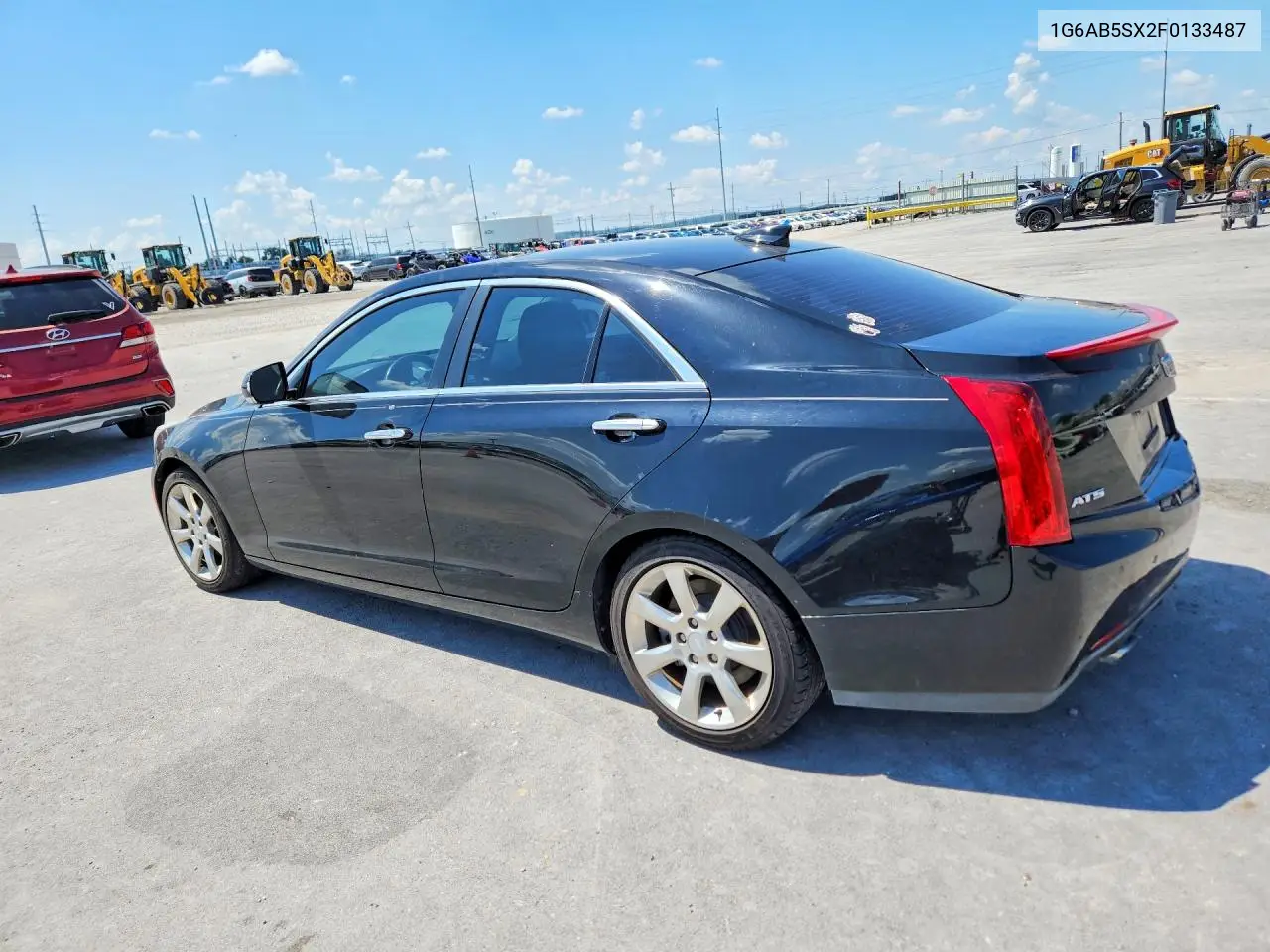 2015 Cadillac Ats Luxury VIN: 1G6AB5SX2F0133487 Lot: 59736516