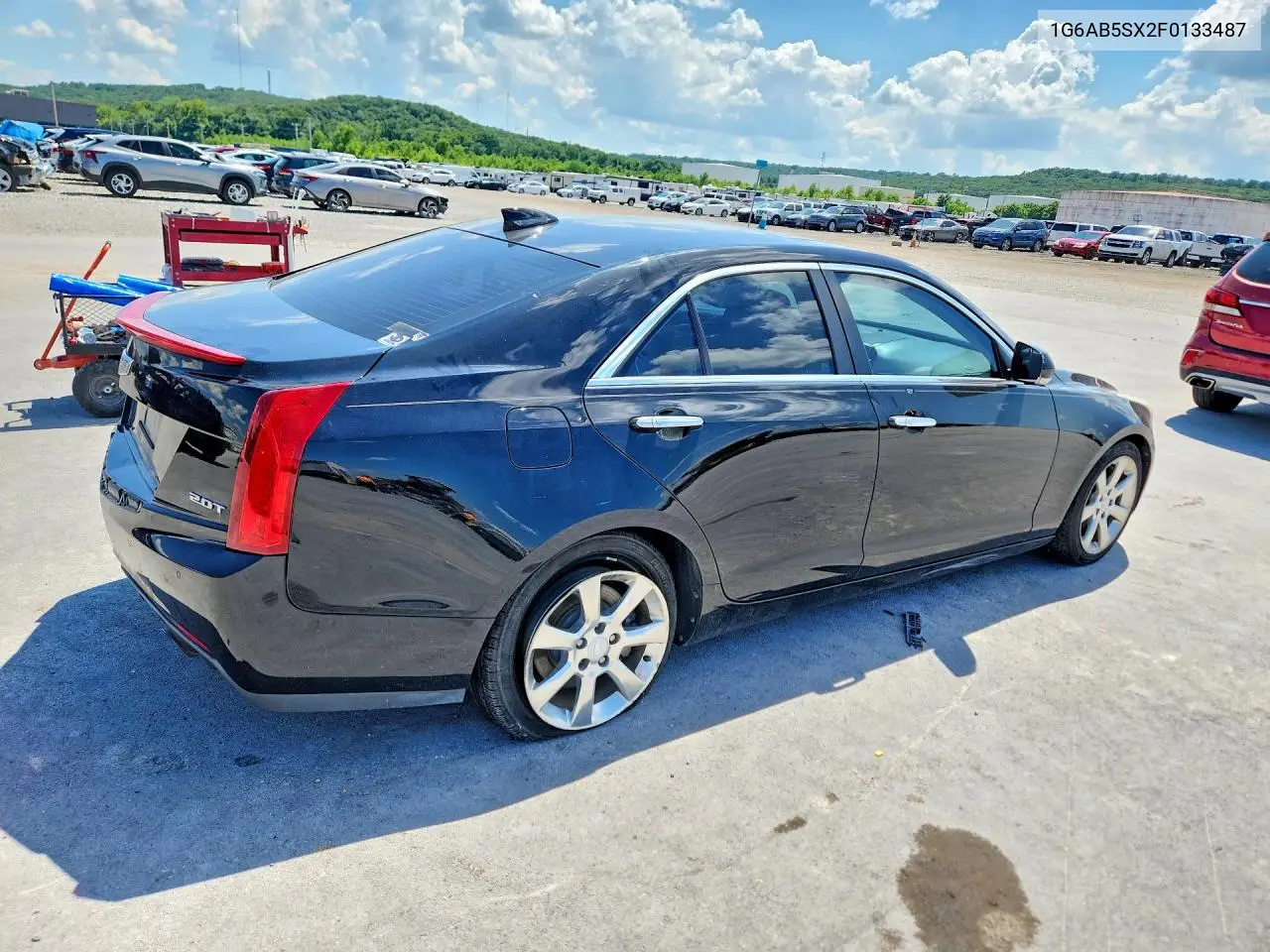 2015 Cadillac Ats Luxury VIN: 1G6AB5SX2F0133487 Lot: 59736516