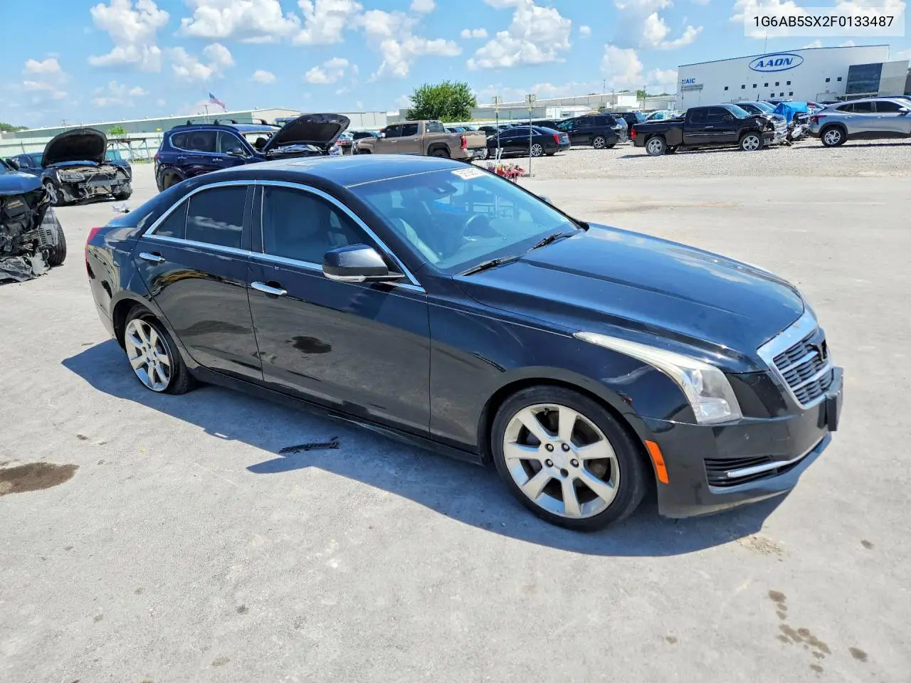 2015 Cadillac Ats Luxury VIN: 1G6AB5SX2F0133487 Lot: 59736516