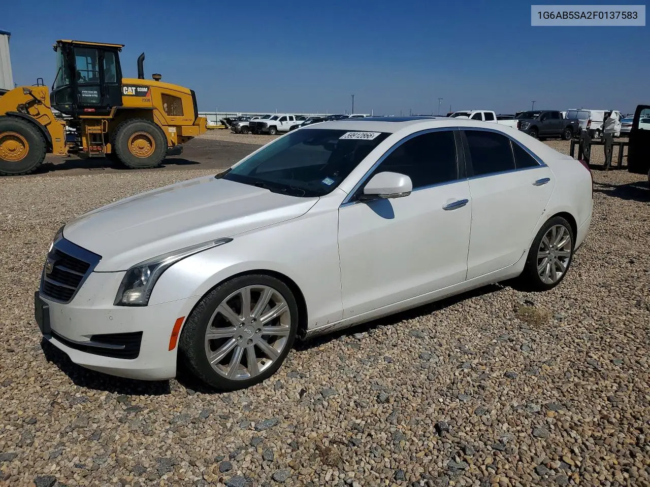 2015 Cadillac Ats Luxury VIN: 1G6AB5SA2F0137583 Lot: 59912866