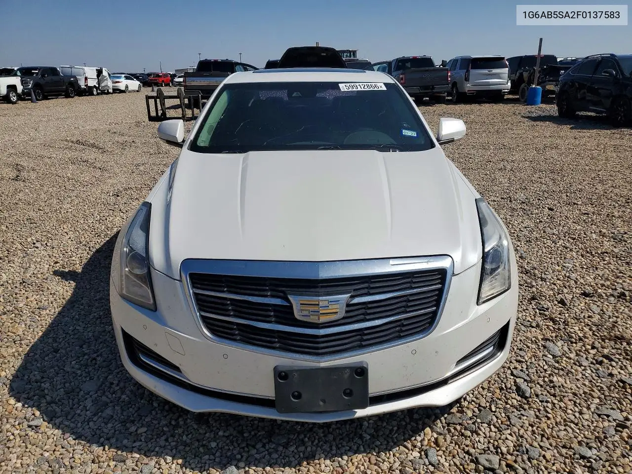2015 Cadillac Ats Luxury VIN: 1G6AB5SA2F0137583 Lot: 59912866