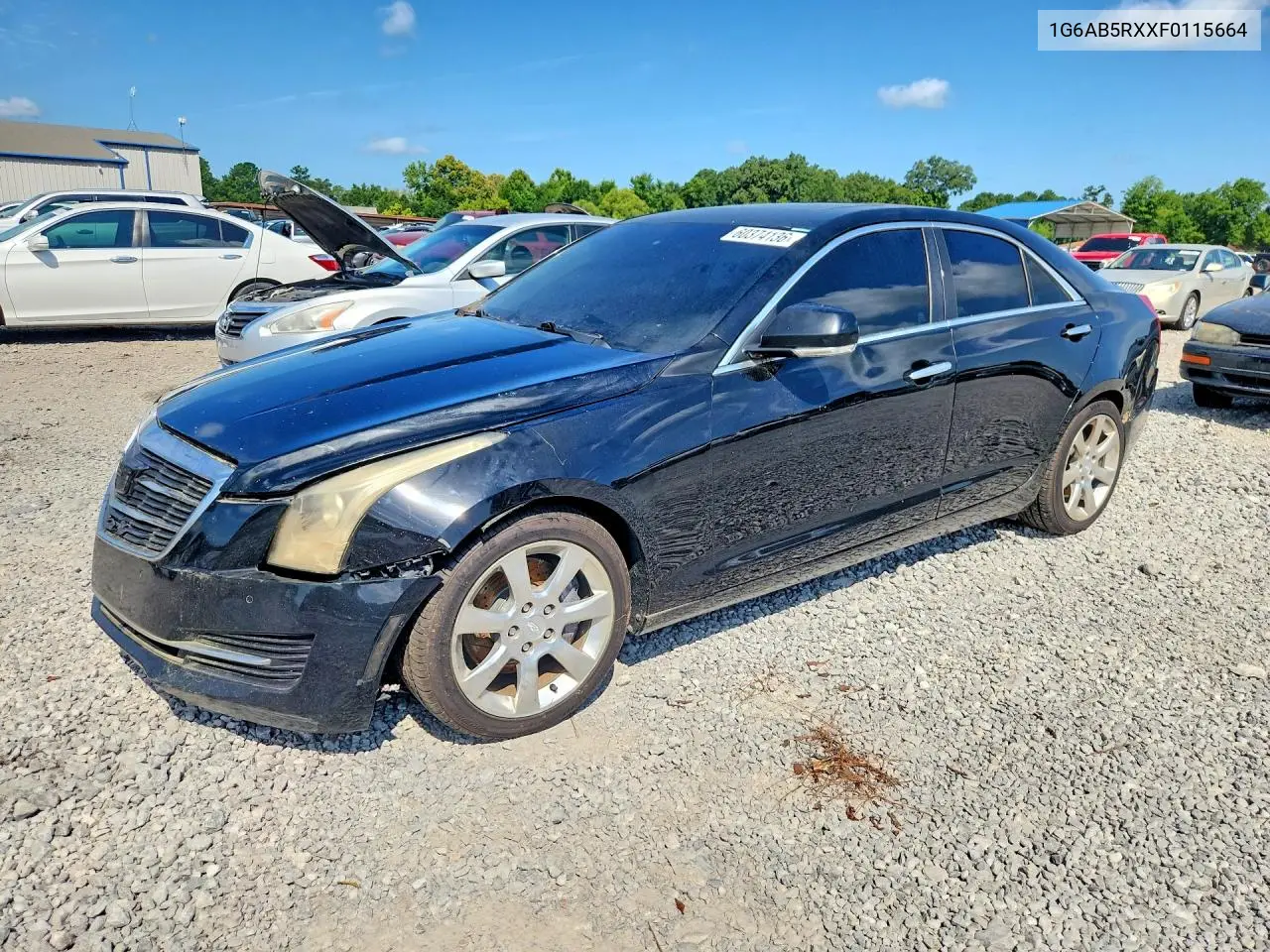 2015 Cadillac Ats Luxury VIN: 1G6AB5RXXF0115664 Lot: 60374136