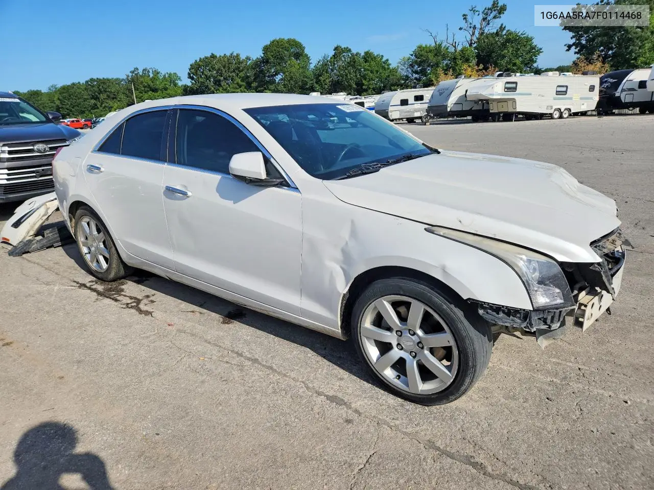 2015 Cadillac Ats VIN: 1G6AA5RA7F0114468 Lot: 60657926