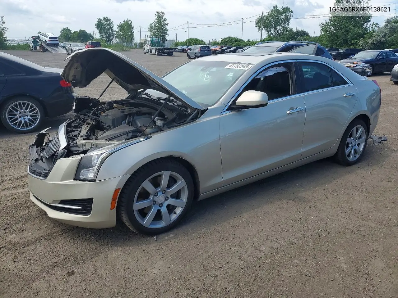 2015 Cadillac Ats VIN: 1G6AG5RX6F0138621 Lot: 61187846