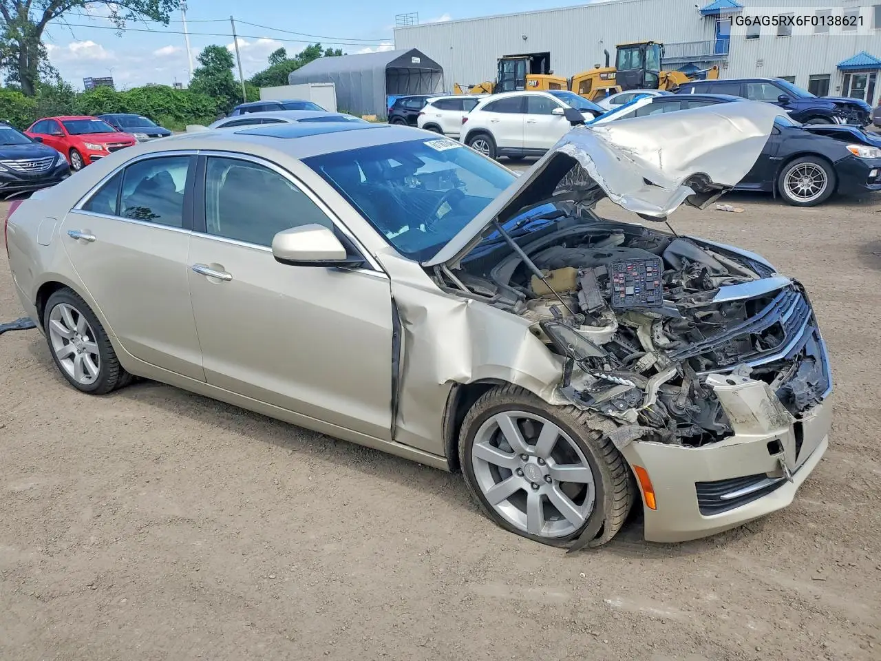 2015 Cadillac Ats VIN: 1G6AG5RX6F0138621 Lot: 61187846