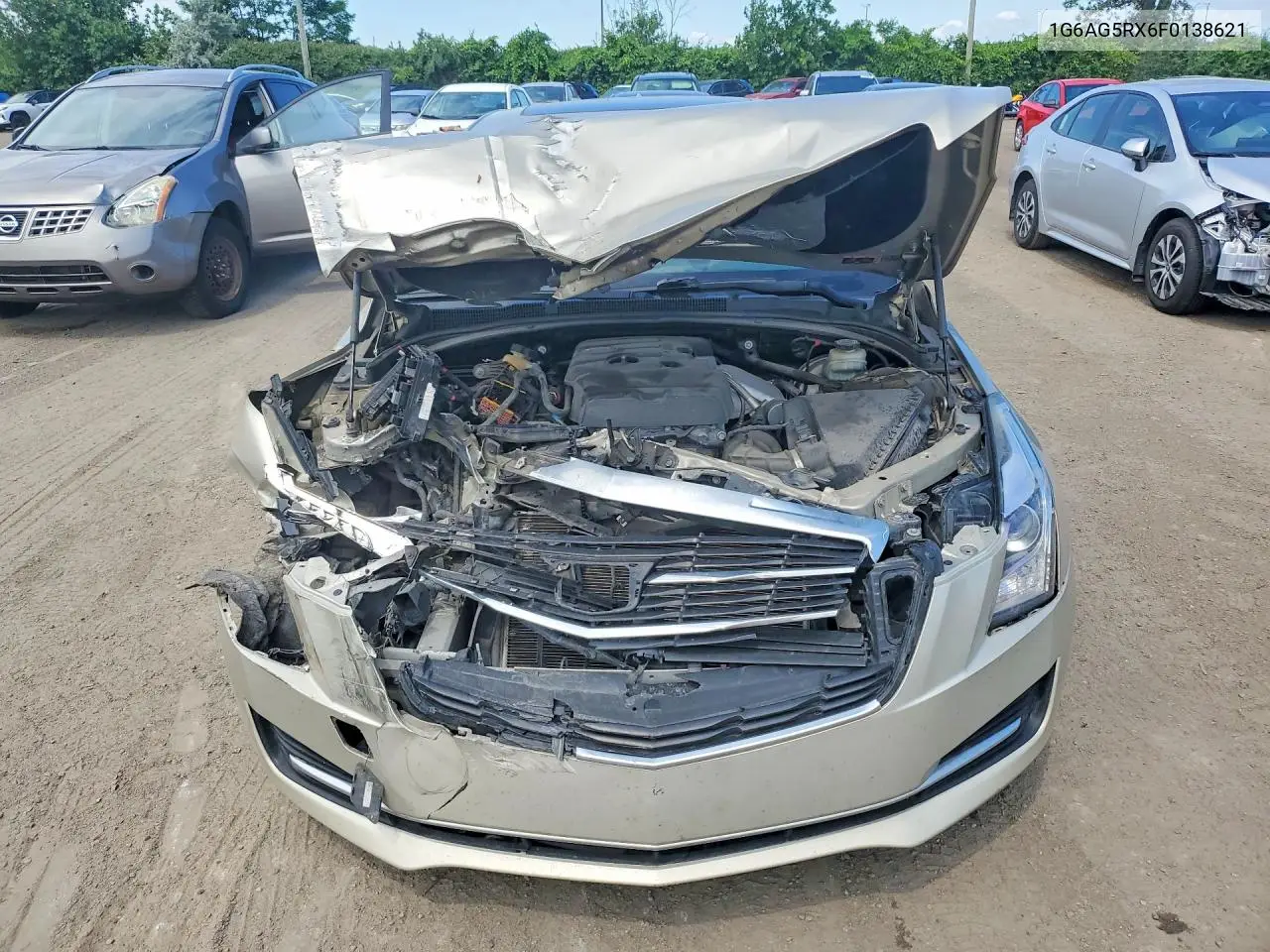 2015 Cadillac Ats VIN: 1G6AG5RX6F0138621 Lot: 61187846