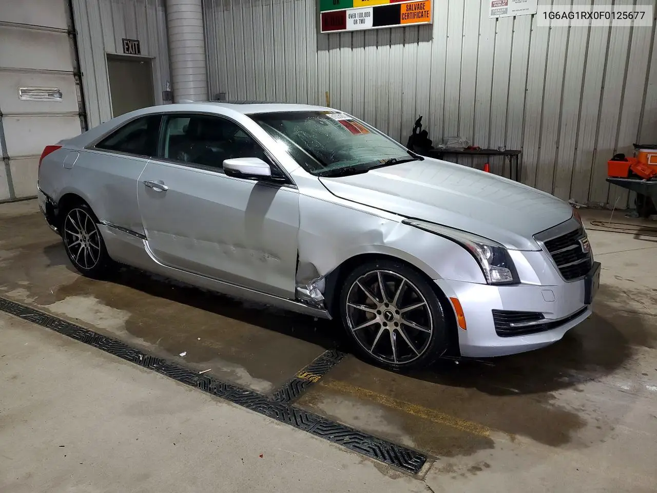 2015 Cadillac Ats VIN: 1G6AG1RX0F0125677 Lot: 61505186