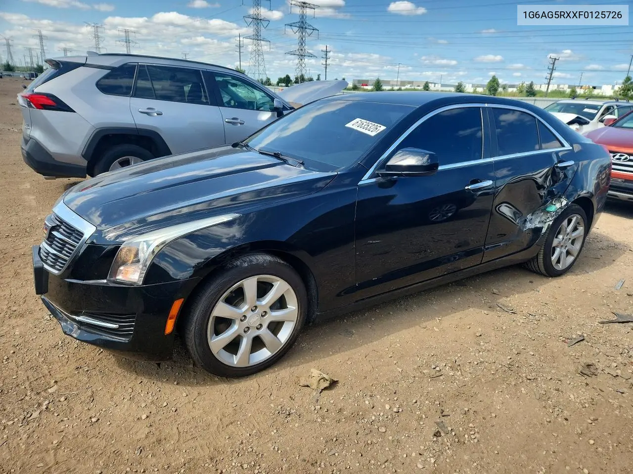 2015 Cadillac Ats VIN: 1G6AG5RXXF0125726 Lot: 61635326