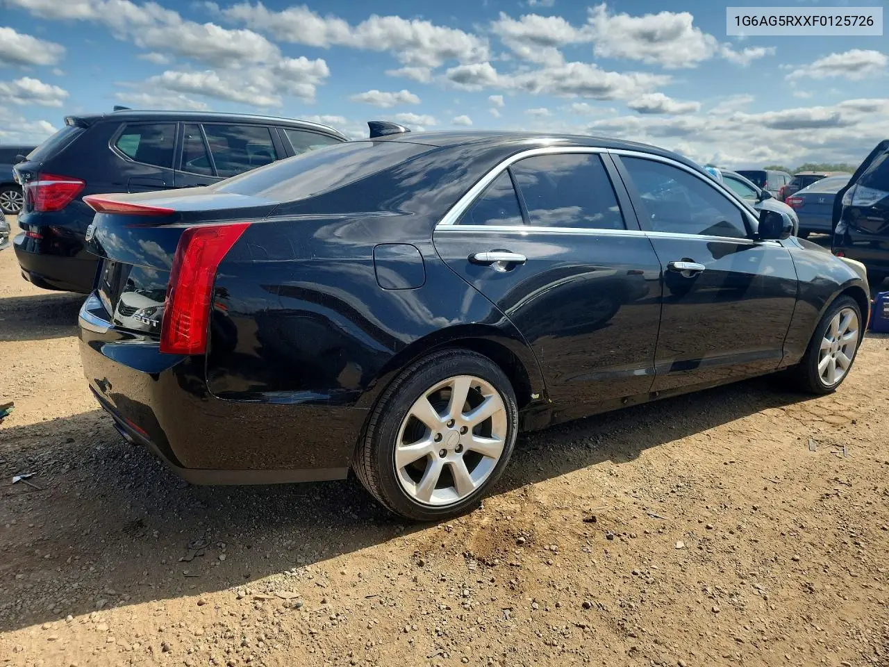 2015 Cadillac Ats VIN: 1G6AG5RXXF0125726 Lot: 61635326