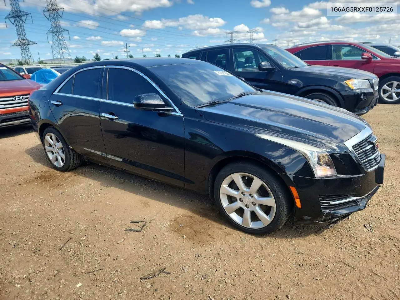 2015 Cadillac Ats VIN: 1G6AG5RXXF0125726 Lot: 61635326