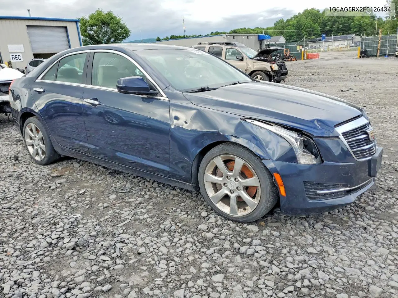 2015 Cadillac Ats VIN: 1G6AG5RX2F0126434 Lot: 85450635