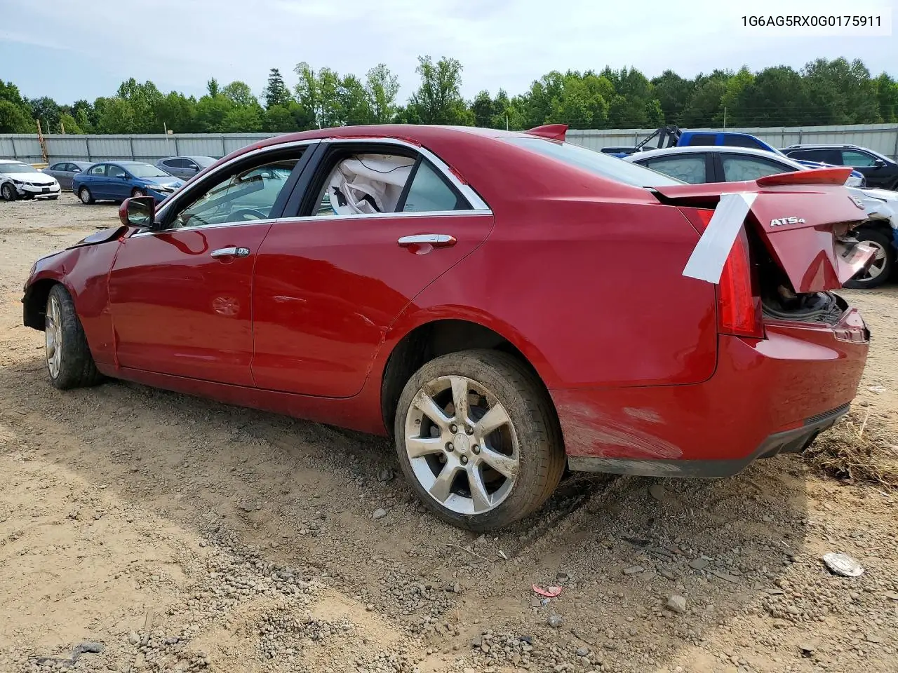 2016 Cadillac Ats VIN: 1G6AG5RX0G0175911 Lot: 58183436