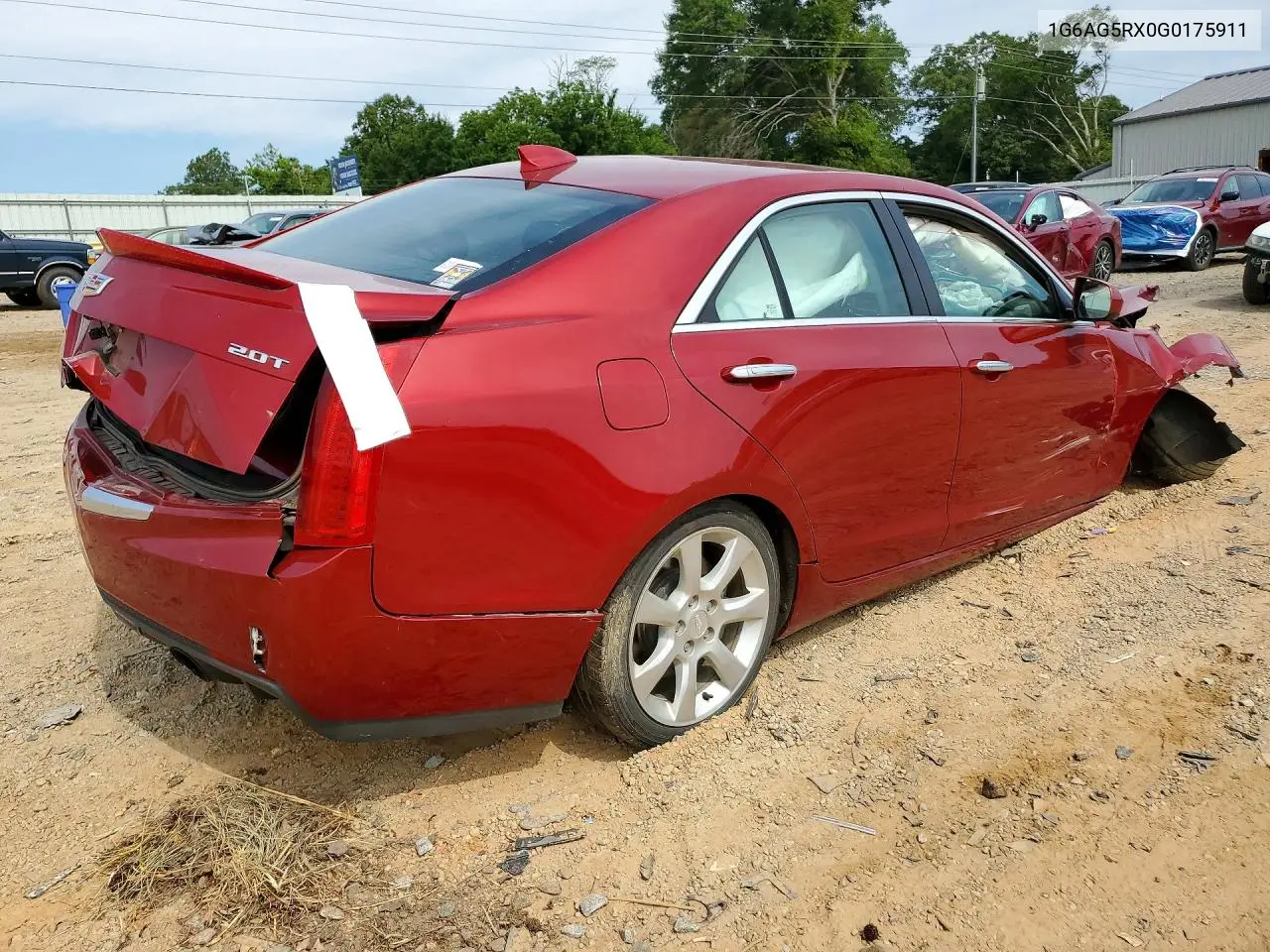 2016 Cadillac Ats VIN: 1G6AG5RX0G0175911 Lot: 58183436