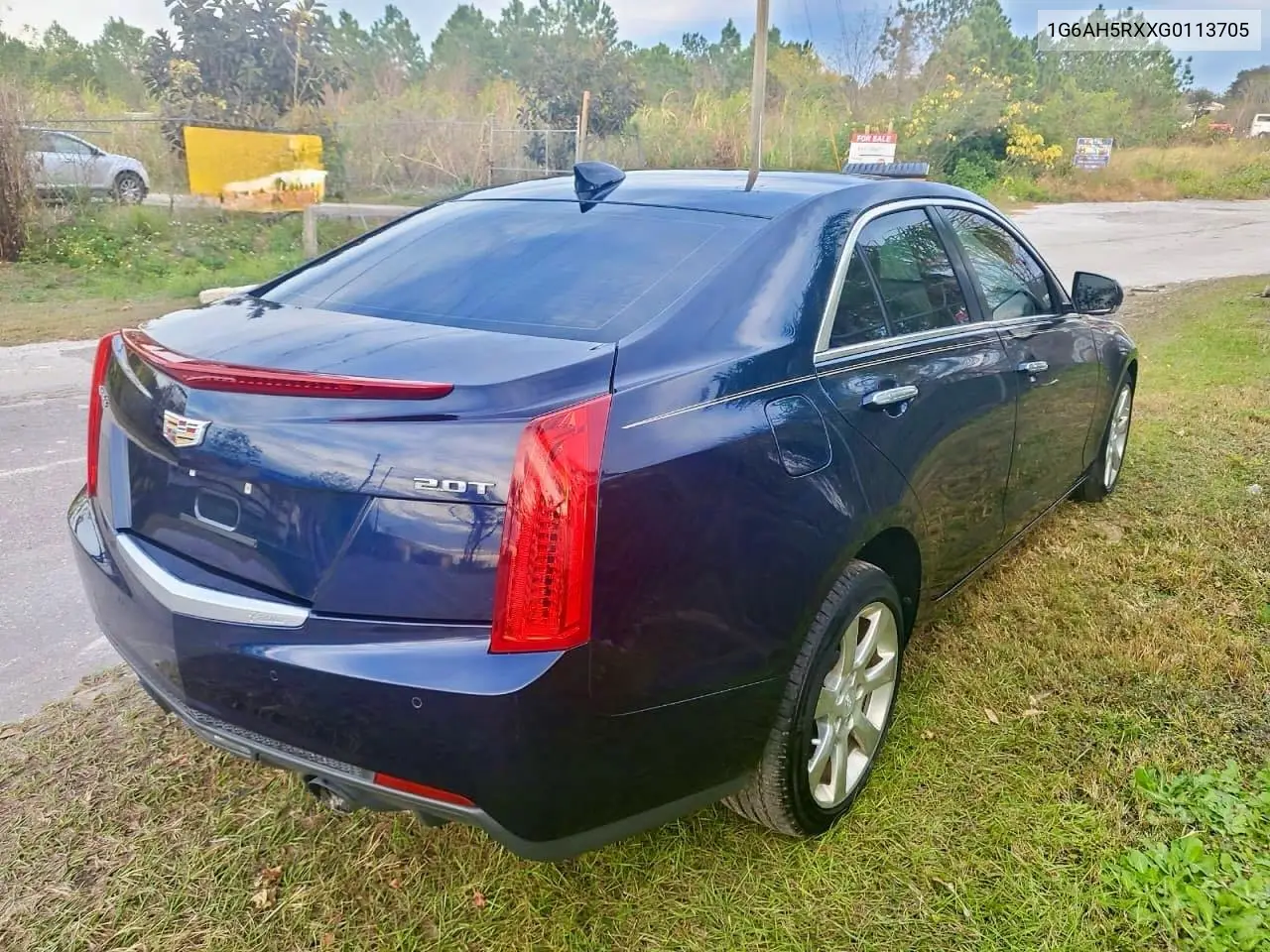 2016 Cadillac Ats Luxury VIN: 1G6AH5RXXG0113705 Lot: 58518206