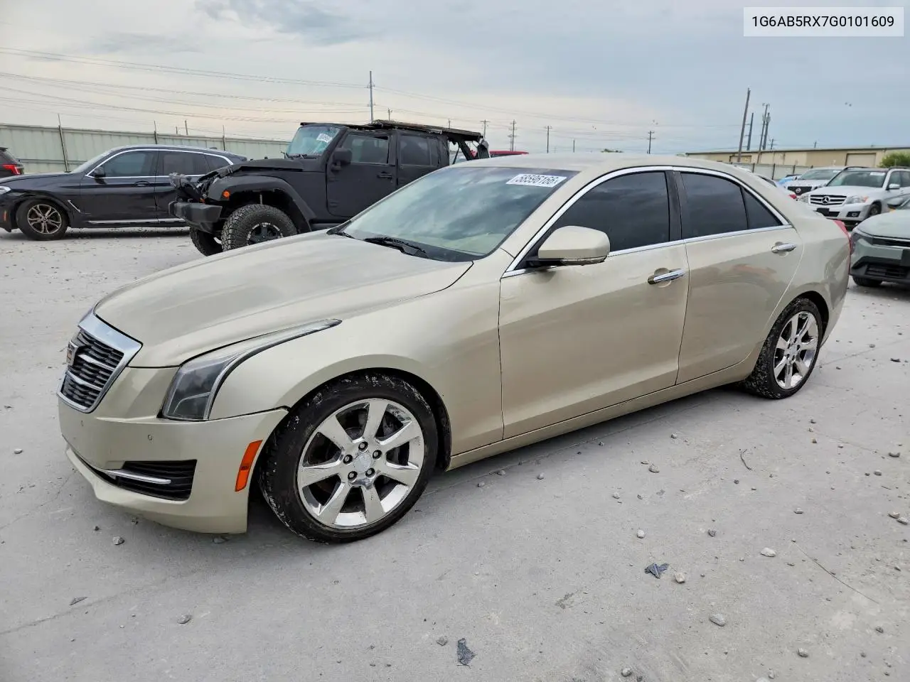 2016 Cadillac Ats Luxury VIN: 1G6AB5RX7G0101609 Lot: 58596166