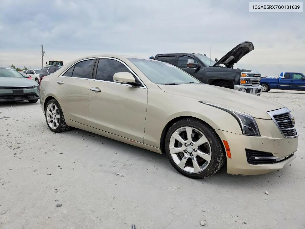2016 Cadillac Ats Luxury VIN: 1G6AB5RX7G0101609 Lot: 58596166