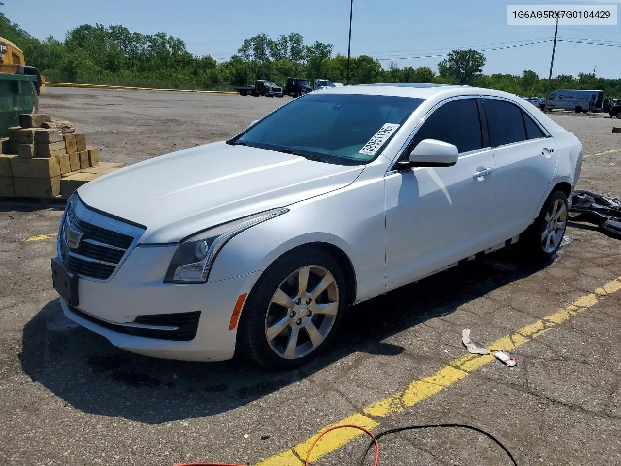 2016 Cadillac Ats VIN: 1G6AG5RX7G0104429 Lot: 58951196