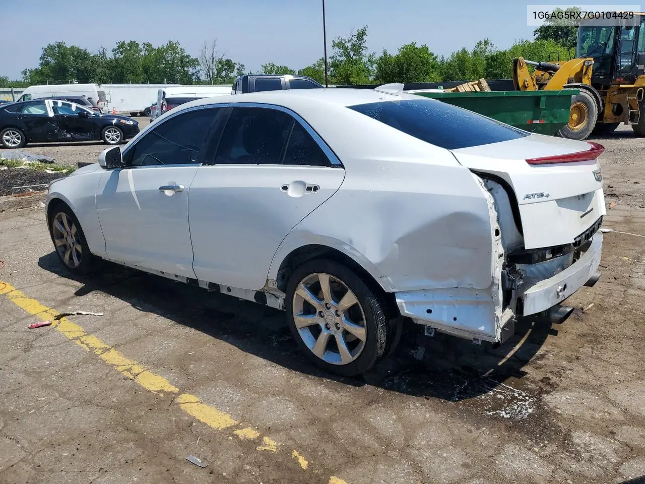 2016 Cadillac Ats VIN: 1G6AG5RX7G0104429 Lot: 58951196