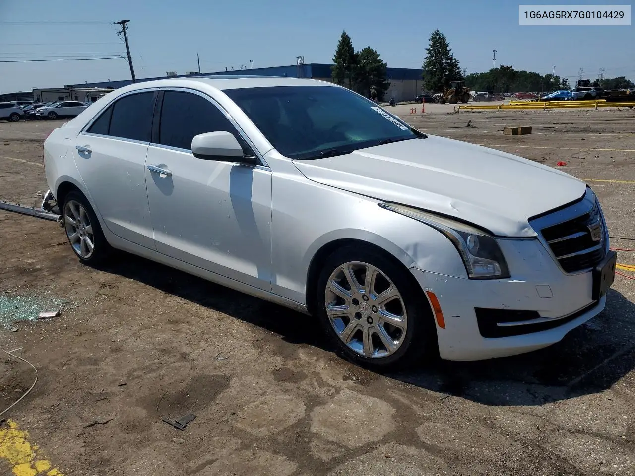 2016 Cadillac Ats VIN: 1G6AG5RX7G0104429 Lot: 58951196