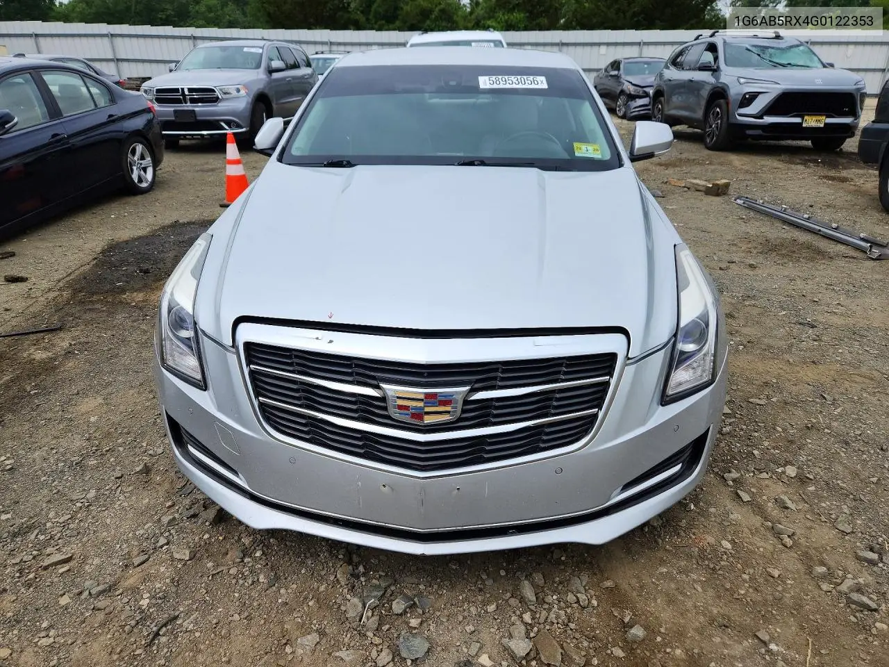2016 Cadillac Ats Luxury VIN: 1G6AB5RX4G0122353 Lot: 58953056