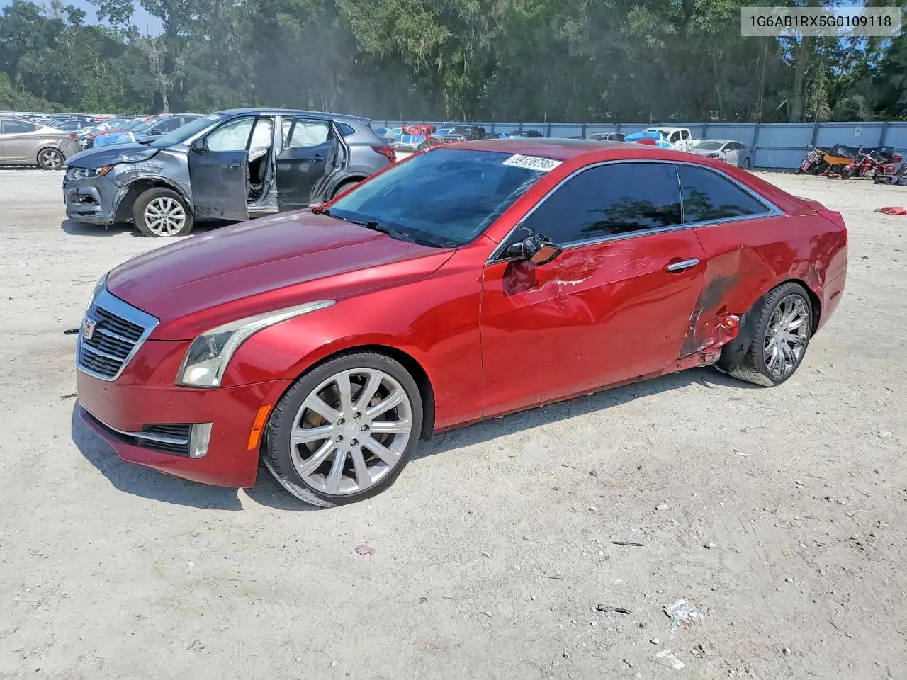 2016 Cadillac Ats Luxury VIN: 1G6AB1RX5G0109118 Lot: 59128796