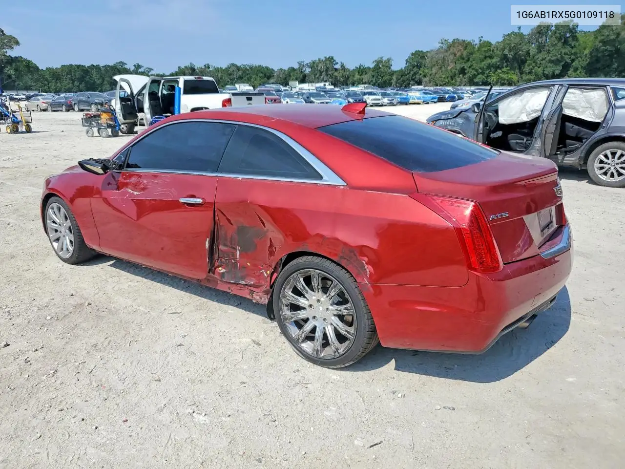 2016 Cadillac Ats Luxury VIN: 1G6AB1RX5G0109118 Lot: 59128796