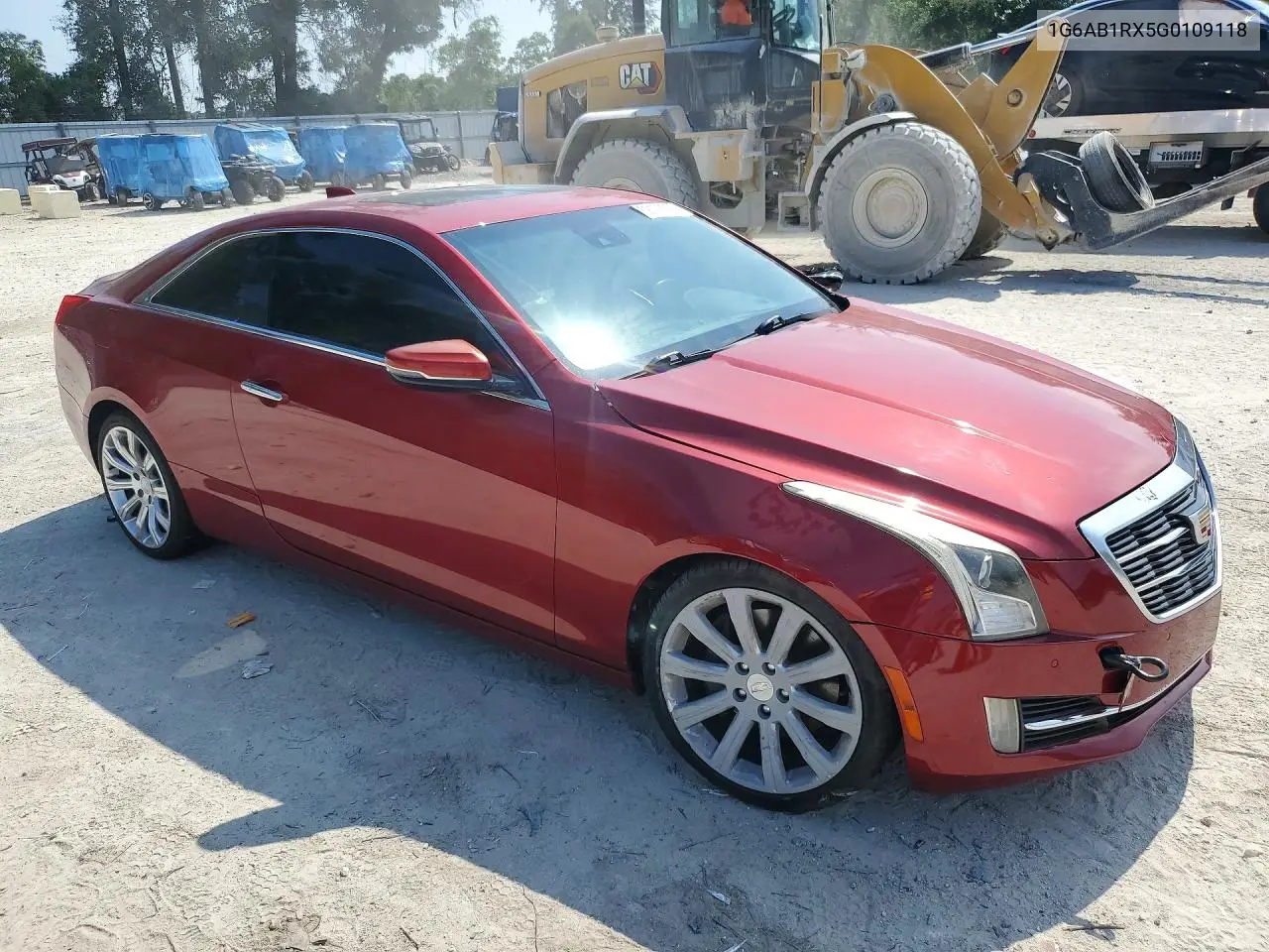 2016 Cadillac Ats Luxury VIN: 1G6AB1RX5G0109118 Lot: 59128796